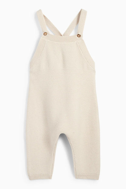 Vehicles - 2 pieces knitted dungarees set
