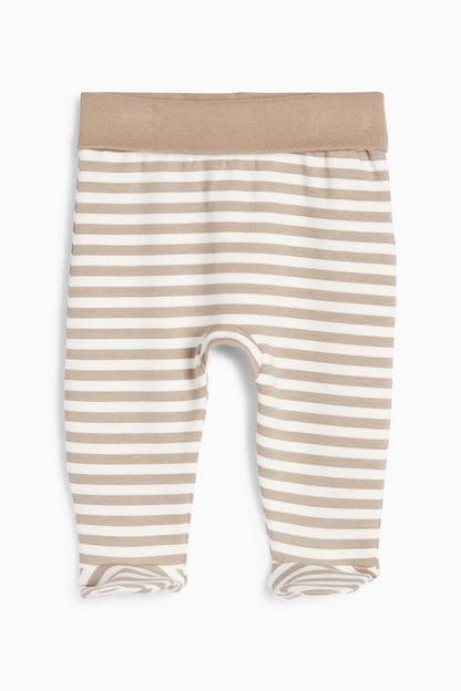 Raccoon - lined baby pyjamas