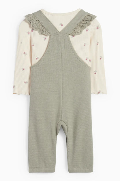 Floral - Baby romper set