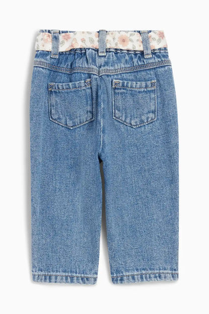 Floral - Baby jeans