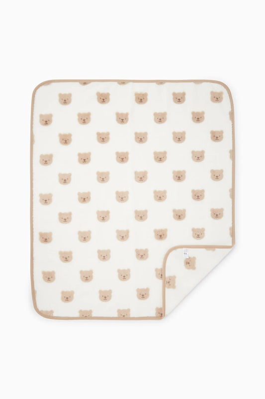 Bear fleece blanket