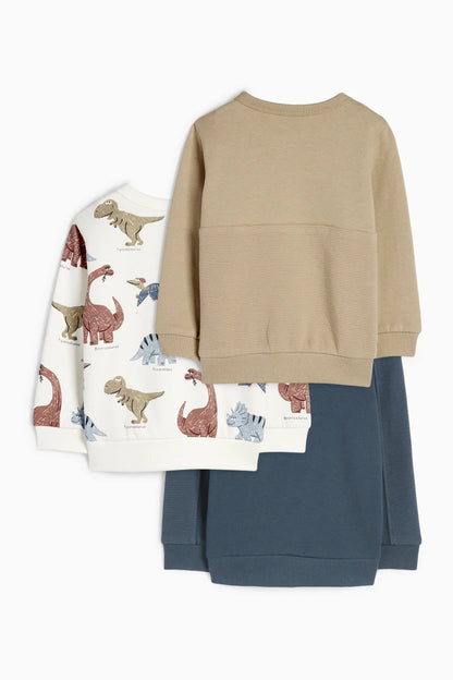 Dino - Pack of 3 Sweatshirt