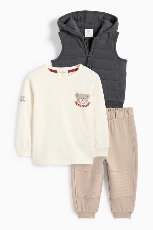 Bear - 3 pieces Outfit