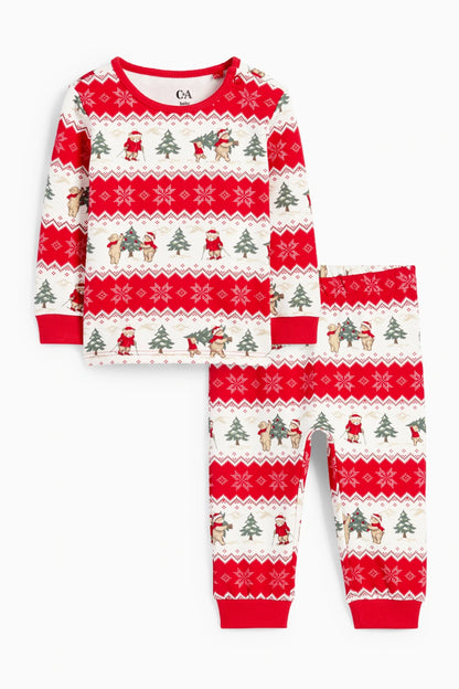 Baby Christmas Pajamas - patterned