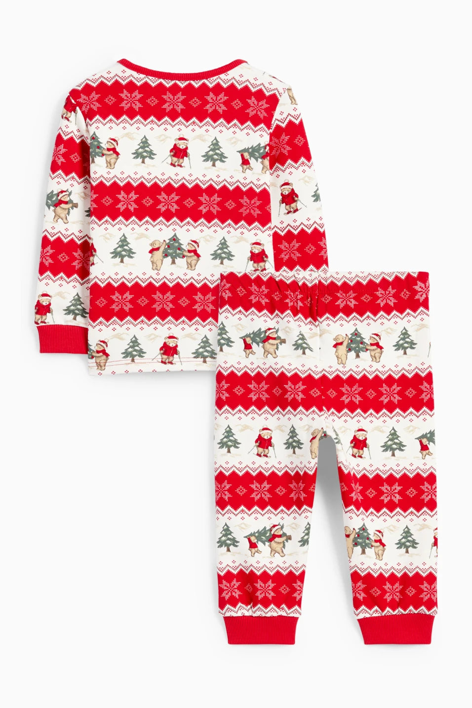 Baby Christmas Pajamas - patterned