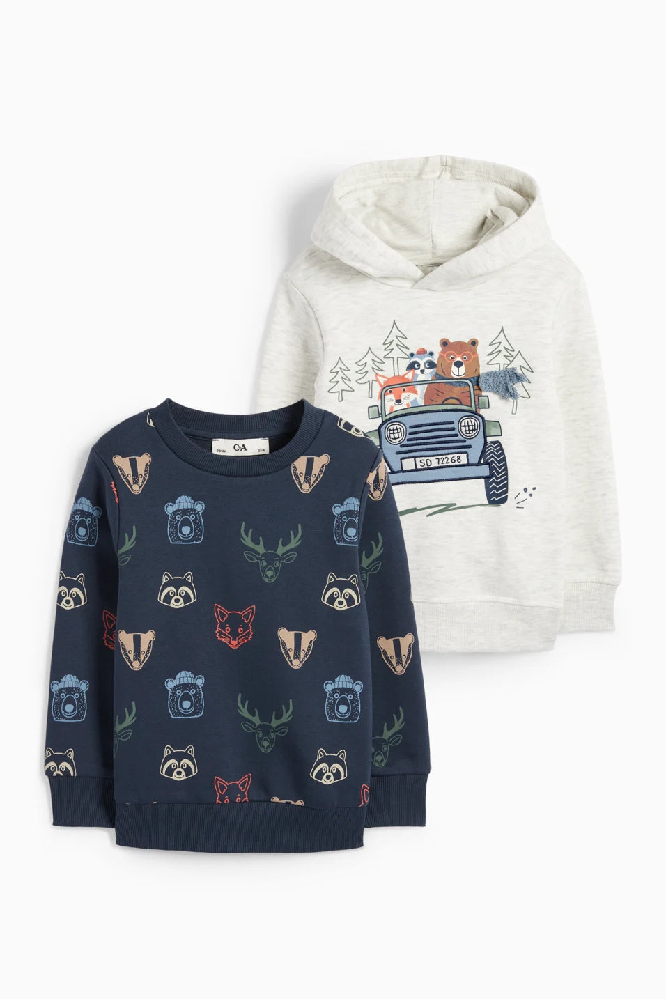Forest Animals - Hoodie and Sweatshirt