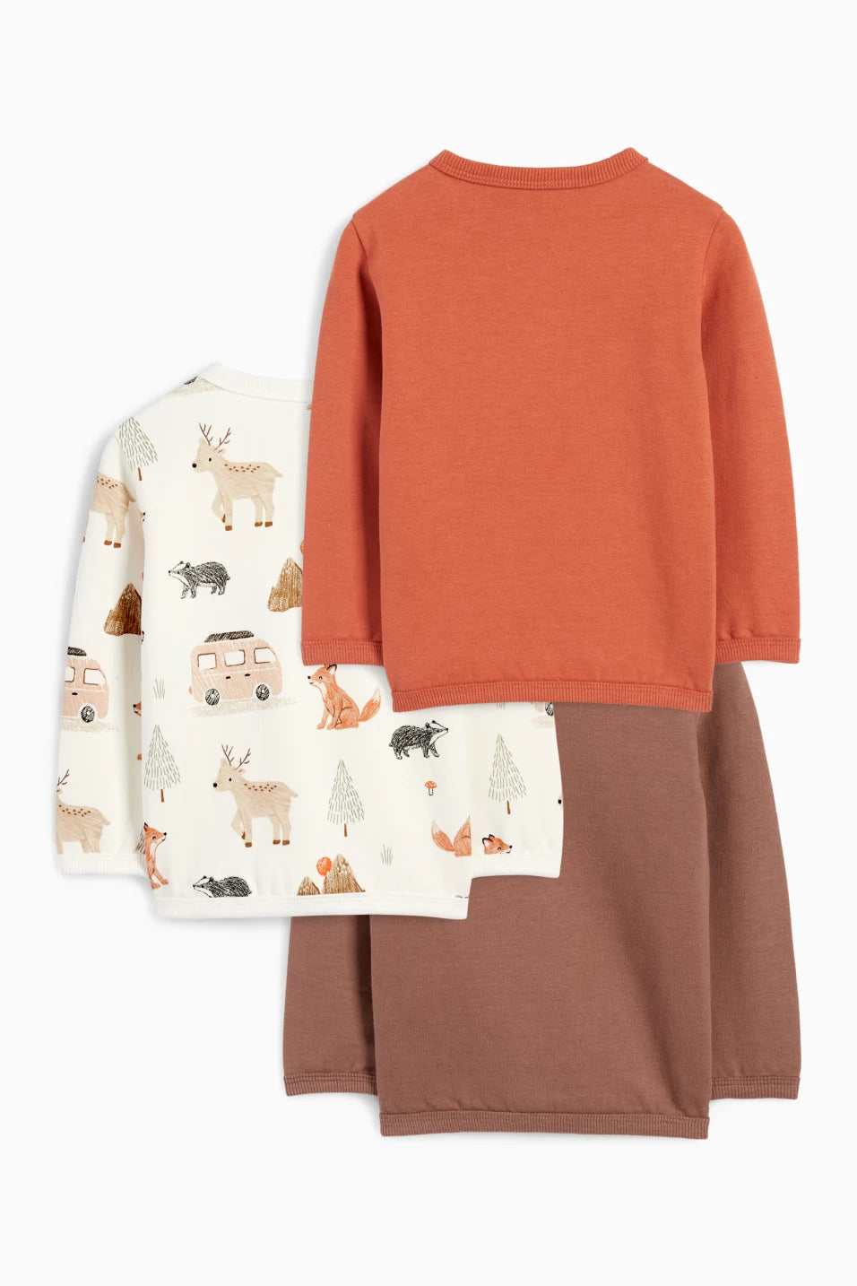 Fox and Wild Animals  - Pack of 3 Sweatshirt