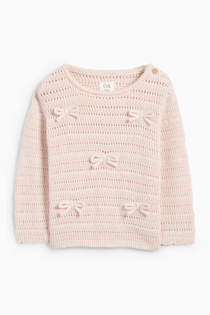 Bows - Baby Sweater