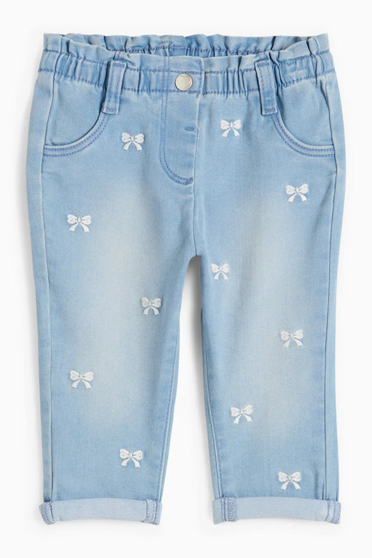 Bow - Baby jeans
