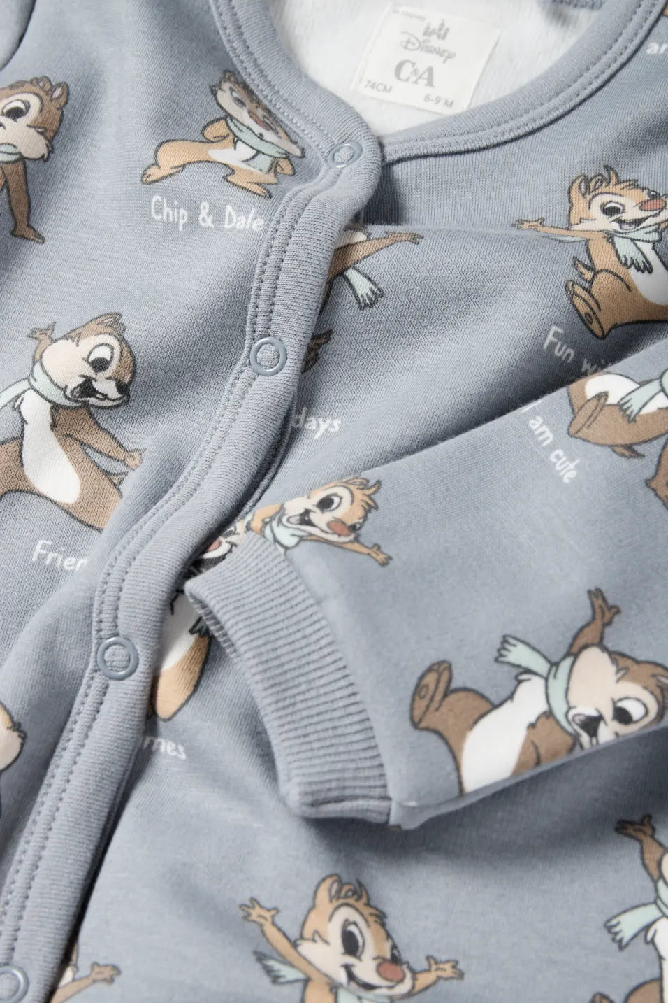 Chip & Chap - Lined sleepsuit