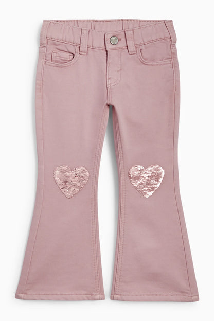 Heart - Flared Jeans - Thermojeans