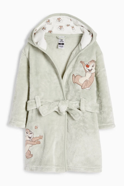 Chip & Chap - Baby fleece robe with hood