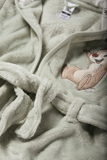 Chip & Chap - Baby fleece robe with hood