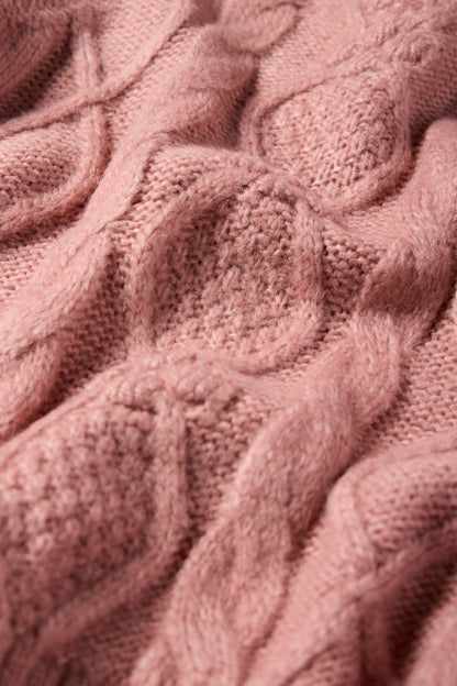 Baby sweater - Braid pattern
