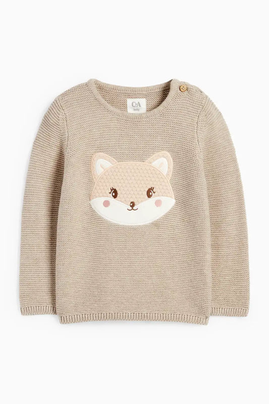 Fox - Baby Sweater