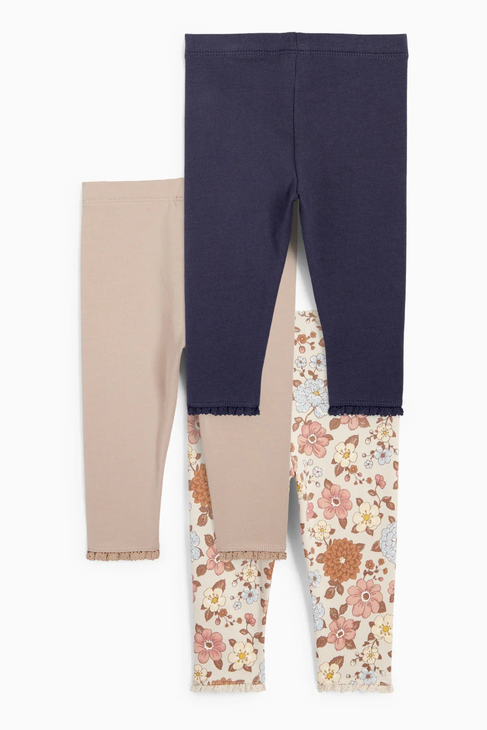 Flowers - 3 Thermal Leggings
