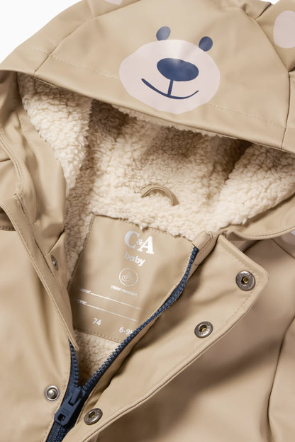 Bear - Baby Parka with Hood - Waterproof