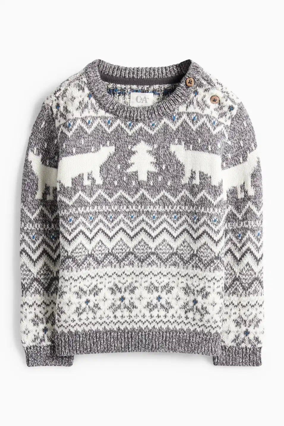 Polar Bear - knit pullover