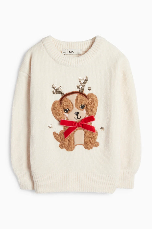 Girl Chenille Sweater