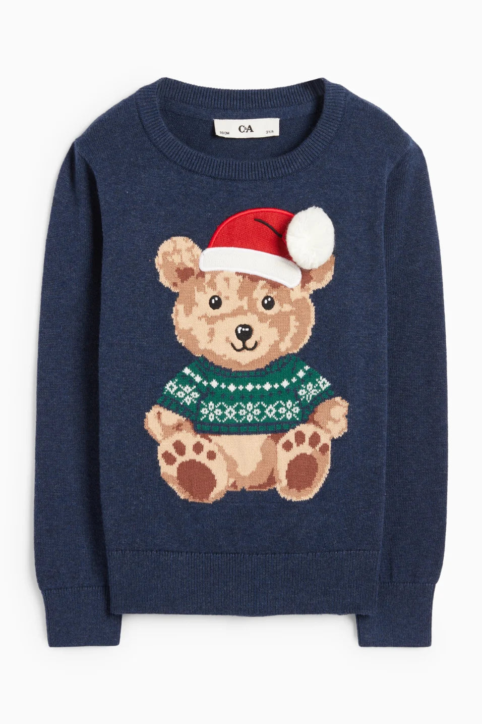 Teddy Bear Christmas Sweater