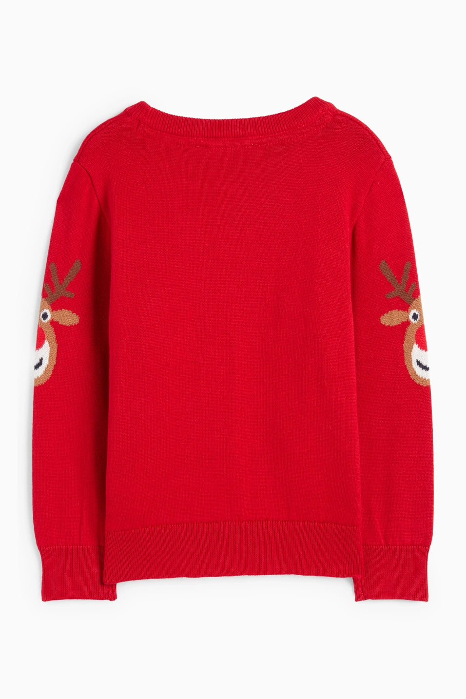 Reindeer and Santa Claus - Christmas Sweater