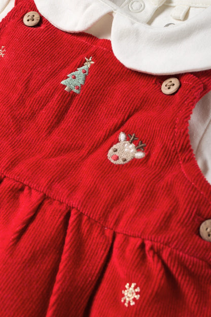 Christmas baby dress