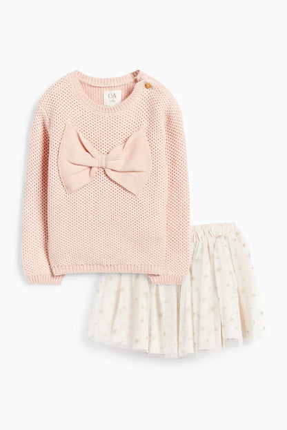 Bow and Star - Baby Girl Outfit