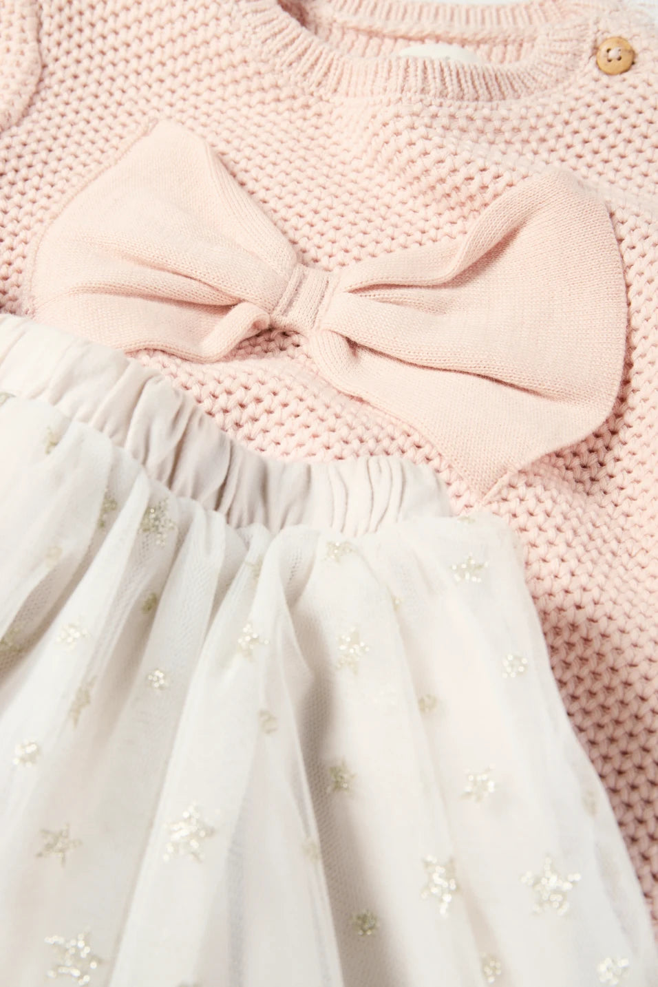 Bow and Star - Baby Girl Outfit