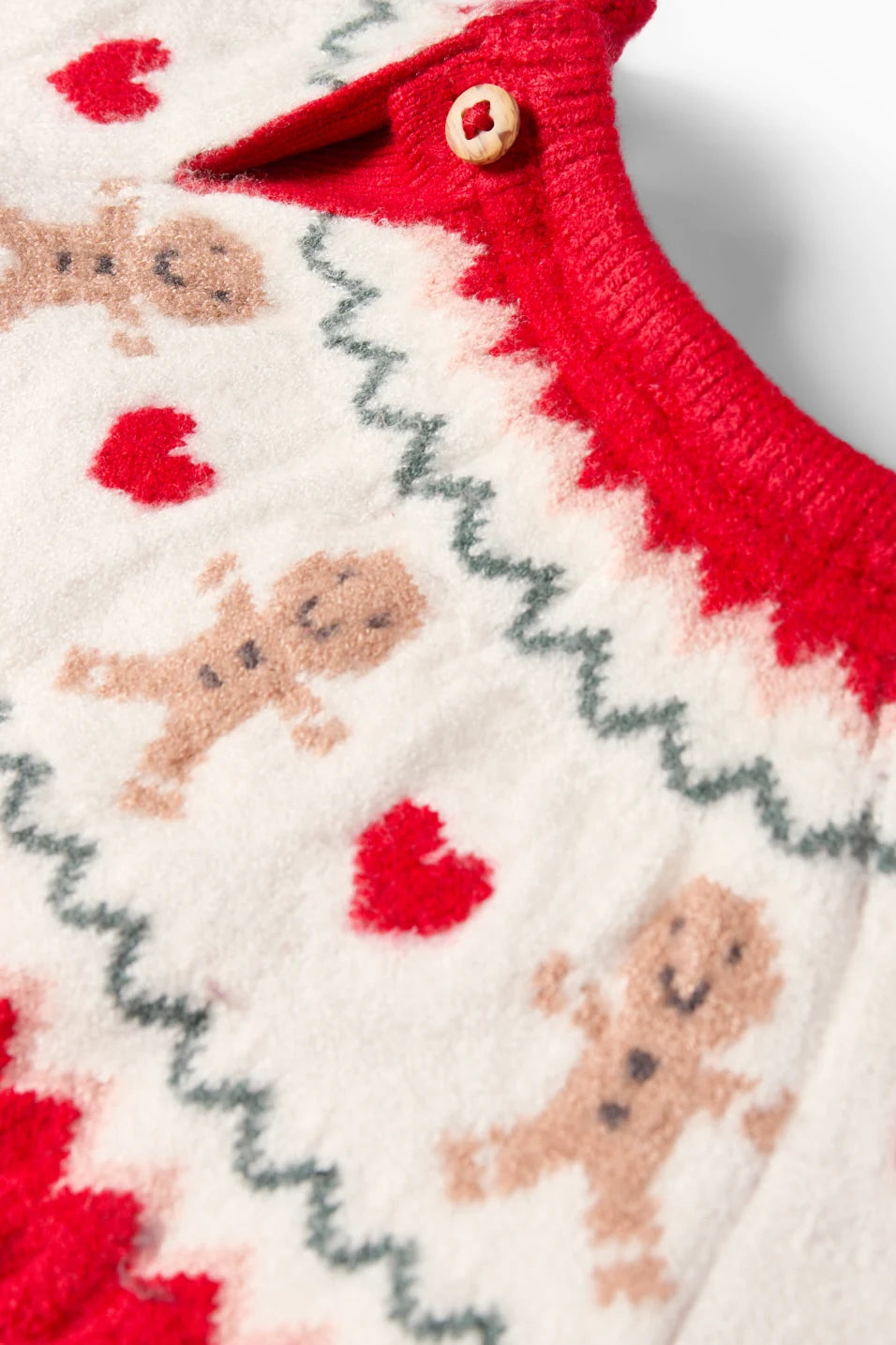 Gingerbread  - Christmas Sweater - Braid Pattern