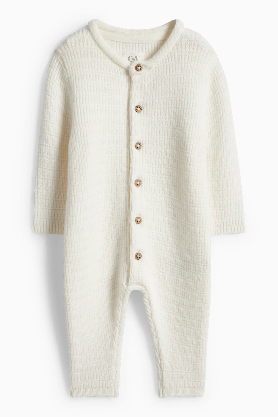 Baby knit jumpsuit - structured