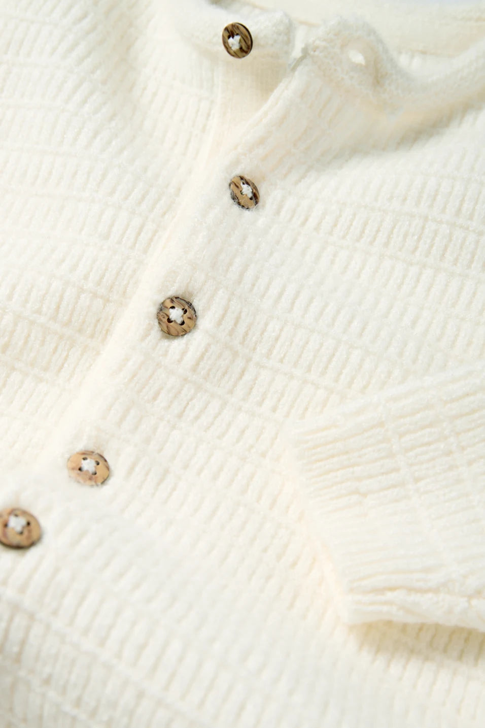 Baby knit jumpsuit - structured