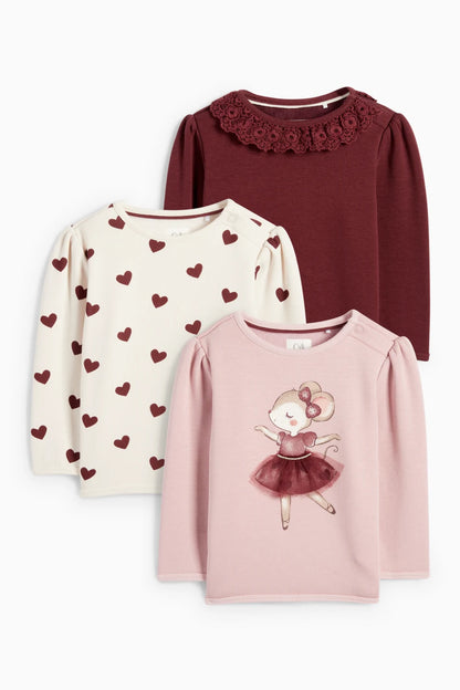 Heart & Ballerina - Pack of 3 Sweatshirt