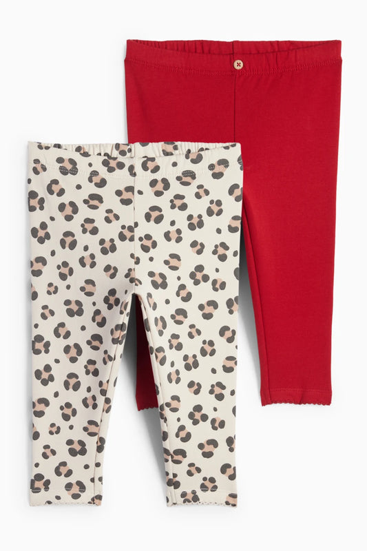 Leopard - 2 Thermal Leggings