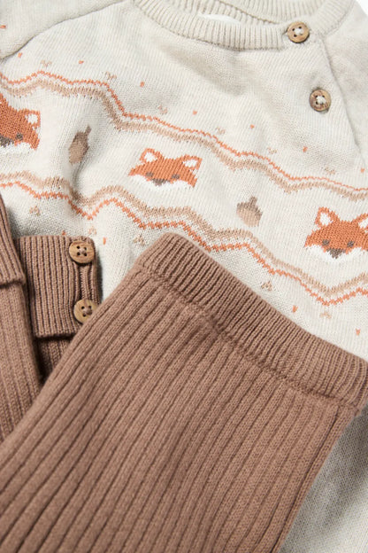 Fox - 3 pieces Baby Outfit