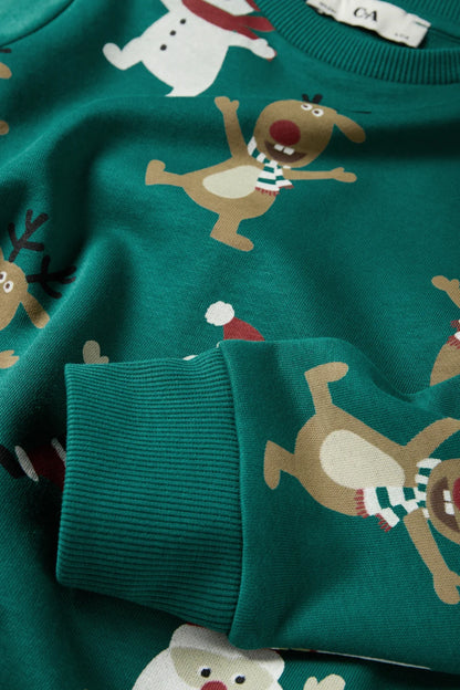 Santa Claus - Set - Sweatshirt and Christmas Hat