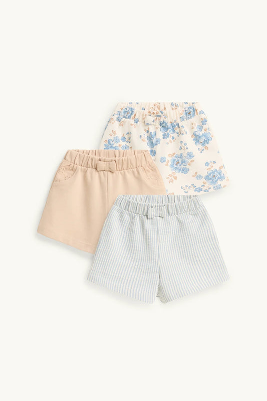 Multipack of 3 - Flory - Baby Shorts