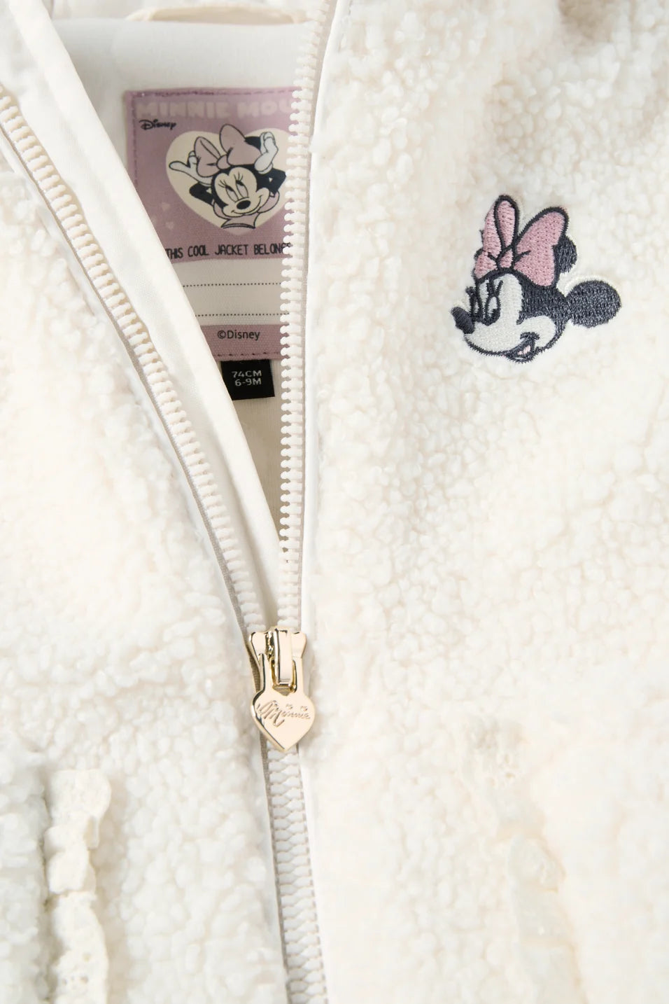 Minnie Mouse - Teddy Jacket with Hood