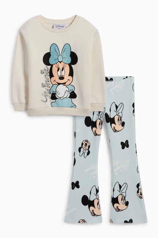 Minnie Mouse outfit - Sweatshirt and Flared Leggings