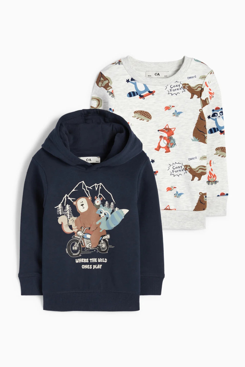 Forest Animals - Hoodie and Sweatshirt