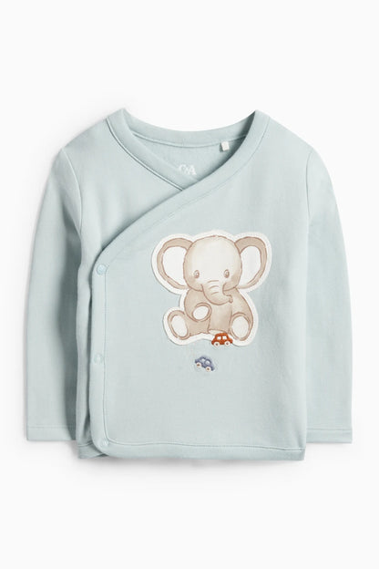 Elephant and Car - lined Pyjamas