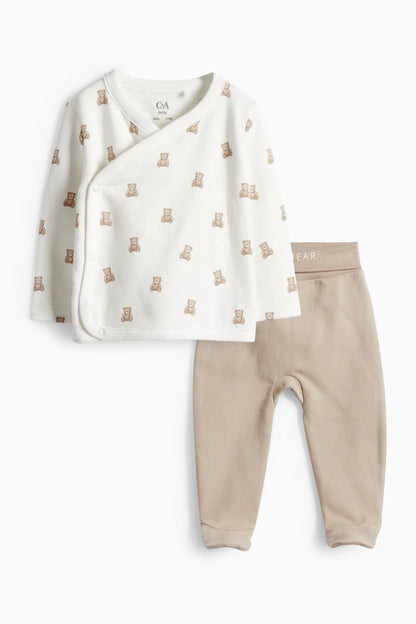 Teddy bear - lined Pyjamas