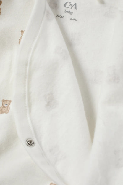 Teddy bear - lined Pyjamas