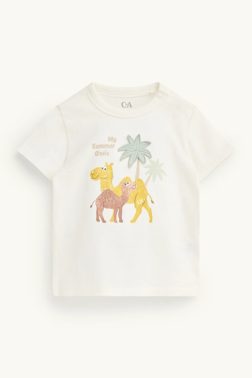 Camel and Palm - 3 Pieces Baby outfit