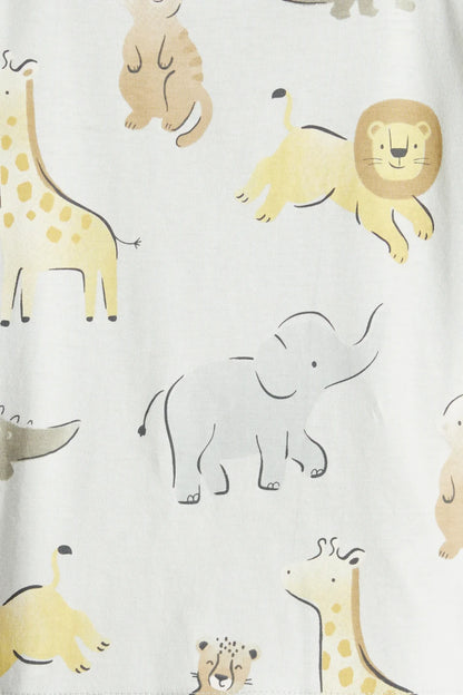 Multipack of 3- Wild Animals - Short Sleeve T-Shirts