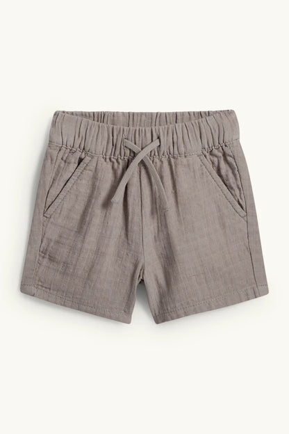 Baby outfit - shirt and shorts - Gray