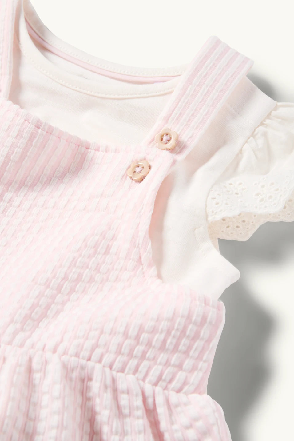 Broderie Anglaise - baby dresss set - 2 piece