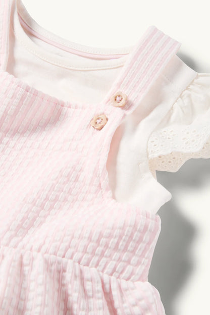 Broderie Anglaise - baby dresss set - 2 piece