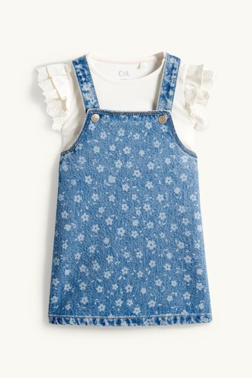 Flory - Denim dress set