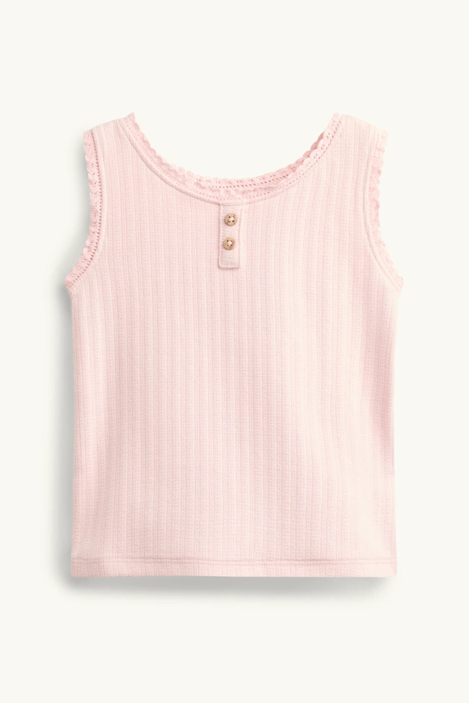 Baby Pointelle Top - Pink