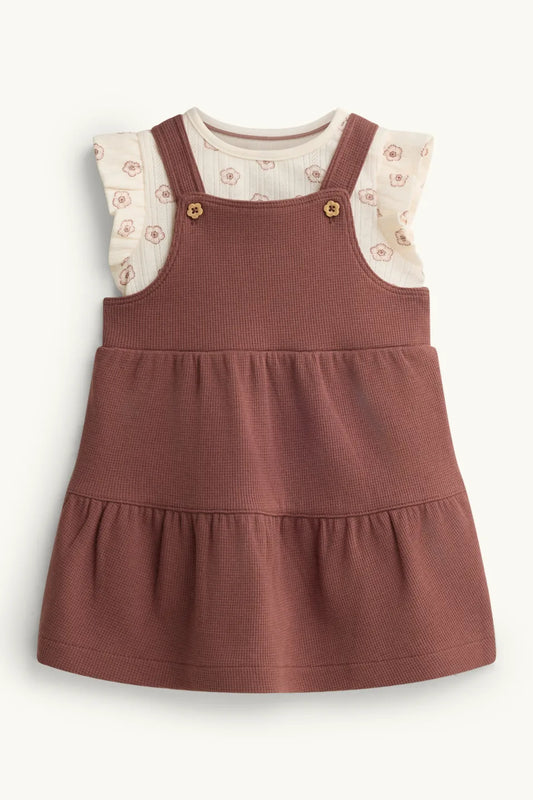 Flowers - baby dresss set - 2 piece